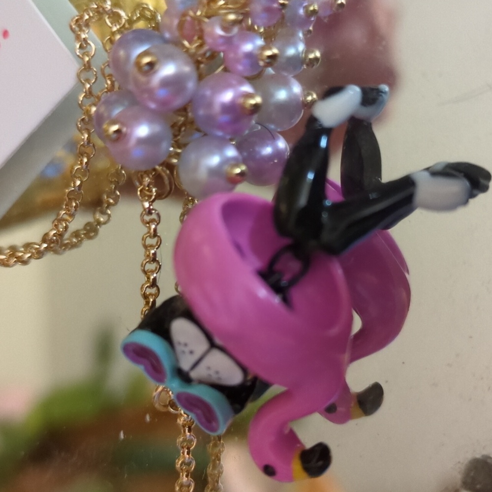 Betsey Johnson Boston Terrier Necklace - Picture 6 of 7